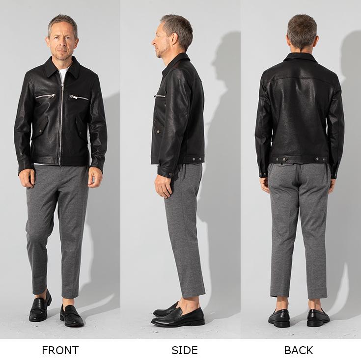 30%OFFクーポン】JEAN-LOUIS SCHERRER 本革 シングルライダース