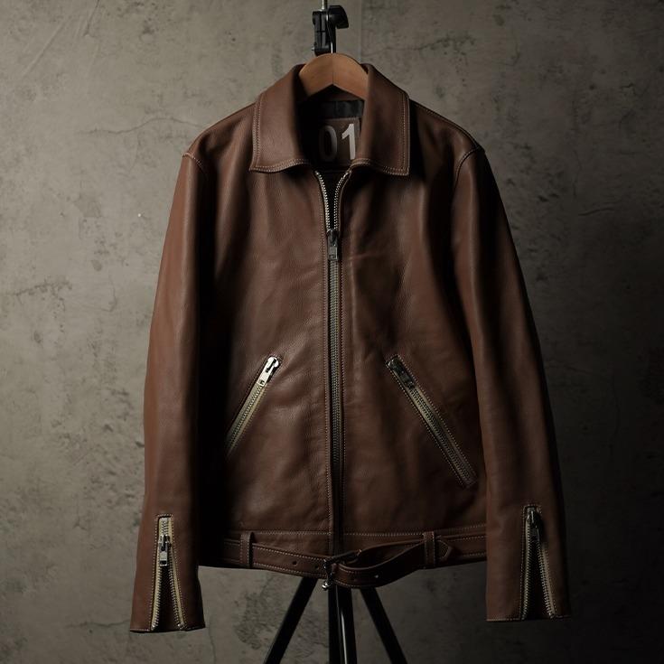 VALLET 本革 シングルライダースジャケット メンズ ヴァレット VALLET 本革 シングルライダースジャケット メンズ ヴァレット