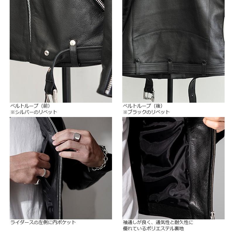 VALLET 本革 ダブルライダースジャケット メンズ ヴァレット