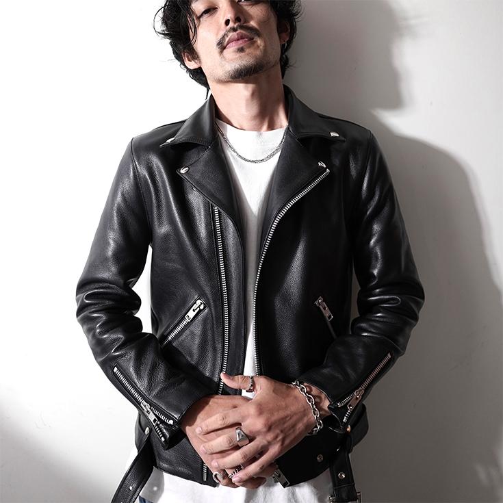 Vallet 本革 ダブルライダースジャケット メンズ ヴァレット Vallet02an レザージャケット ライダースジャケット N1029 01 本革レザージャケットのリューグー 通販 Yahoo ショッピング