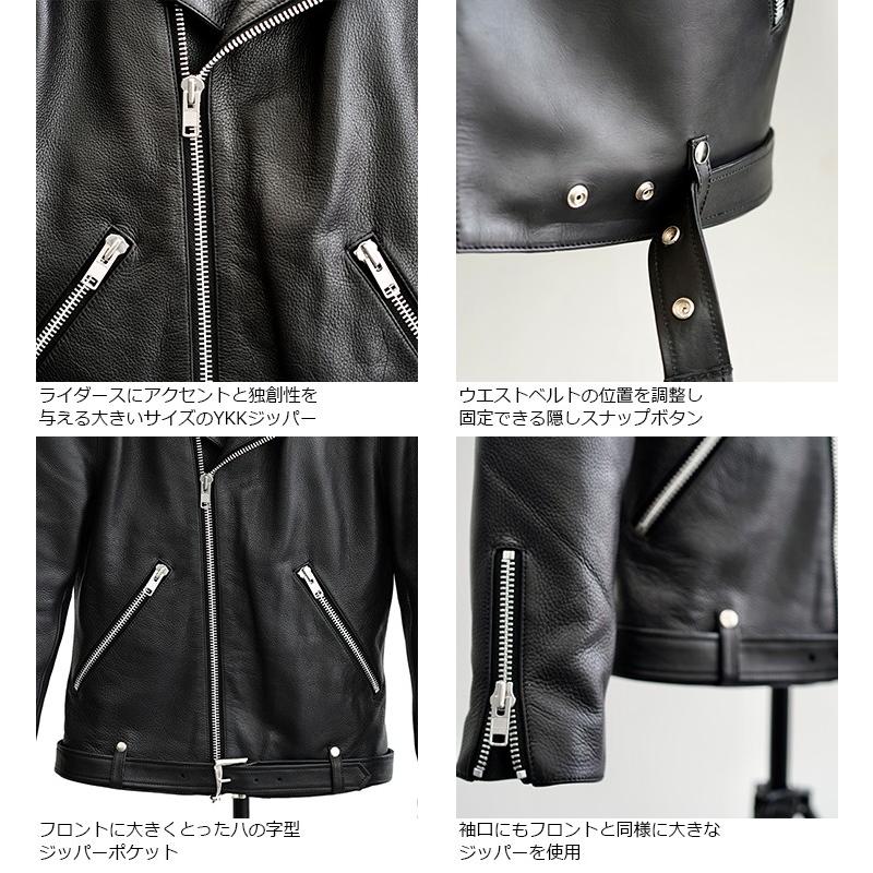 VALLET 本革 ダブルライダースジャケット メンズ ヴァレット