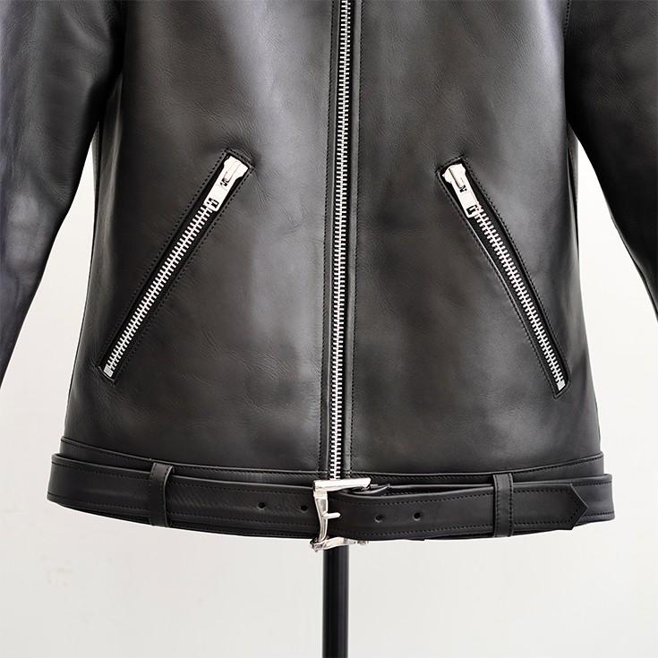 VALLET 本革 シングルライダースジャケット メンズ ヴァレット