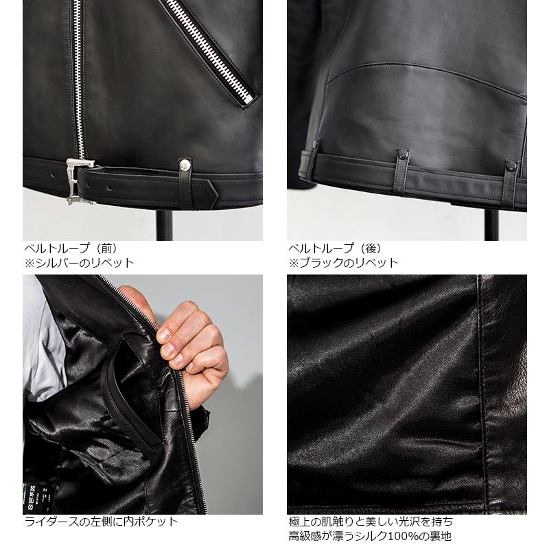 VALLET 本革 ダブルライダースジャケット メンズ ヴァレット