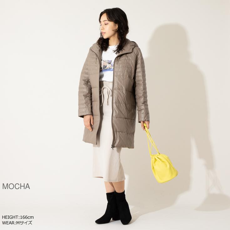 Liugoo Leathers 【30%OFFクーポン】LIUGOO 本革 フード付きロング