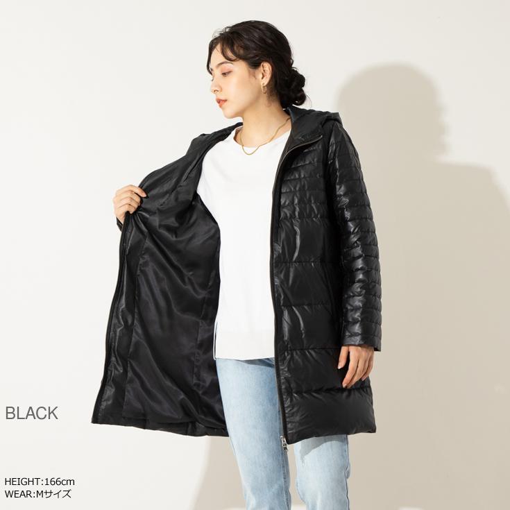 Liugoo Leathers 【30%OFFクーポン】LIUGOO 本革 フード付きロング