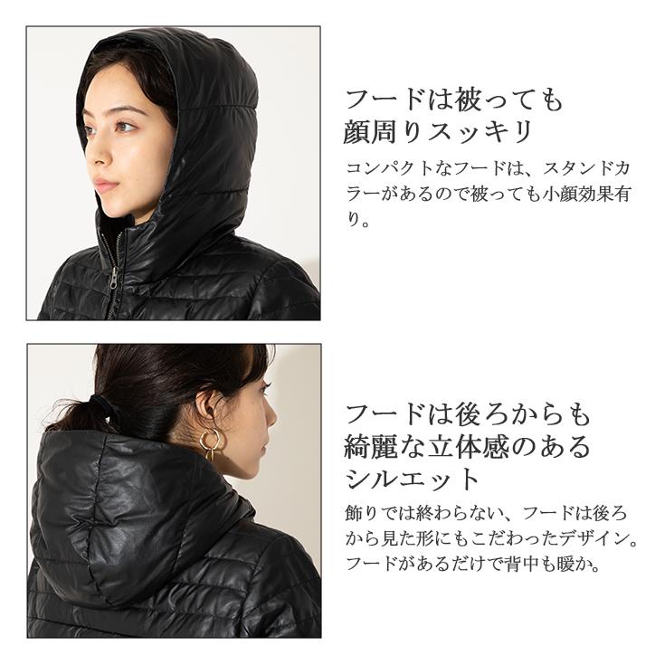 Liugoo Leathers 【30%OFFクーポン】LIUGOO 本革 フード付きロング