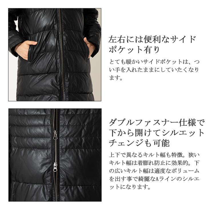 Liugoo Leathers 【30%OFFクーポン】LIUGOO 本革 フード付きロング