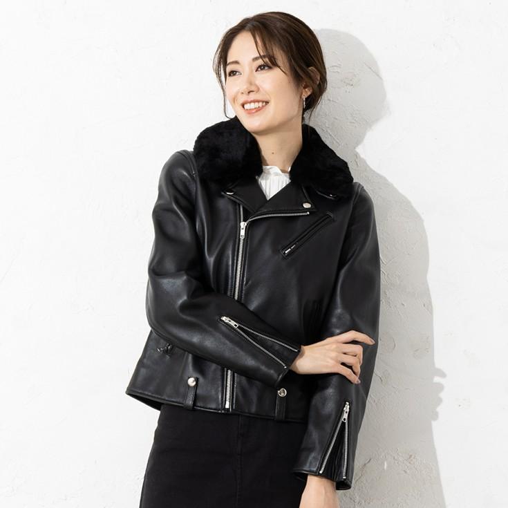 【美品】Liugoo Leathers リューグーレザーズ ライダース LL Liugoo Leathers 【20周年記念10%OFFクーポン】LIUGOO 本革 襟ボア