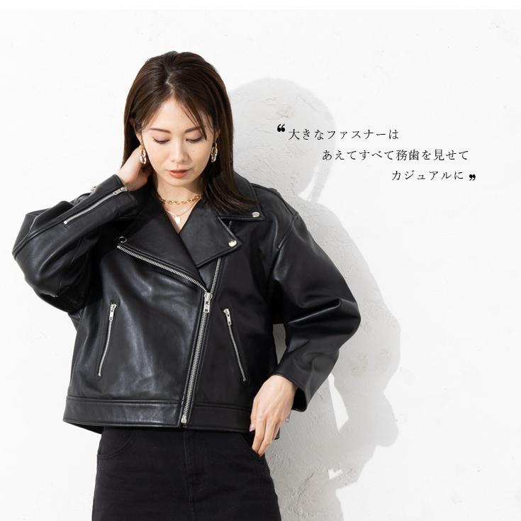 Liugoo Leathers LIUGOO 本革 オーバーサイズダブルライダース Liugoo Leathers LIUGOO 本革 オーバーサイズダブルライダース