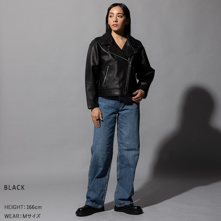 オーバーサイズ ダブルライダース ペイント ライダースジャケット メンズ V系 ライダース ダブルライダース