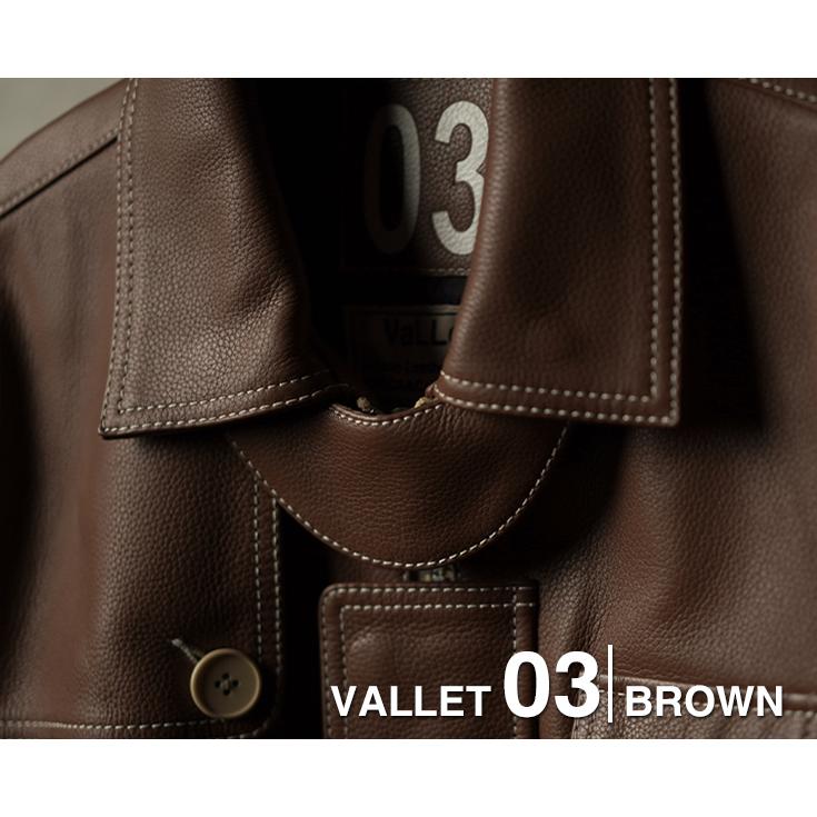 VaLLet 本革 レザーブルゾン メンズ ヴァレット VALLET03AN