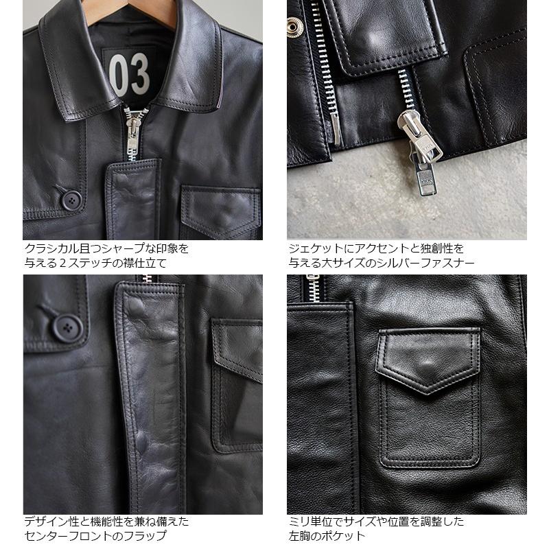 VaLLet 本革 レザーブルゾン メンズ ヴァレット VALLET03VG レザー
