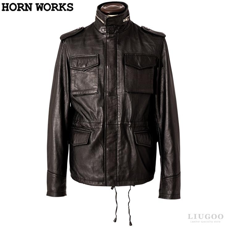 Horn Works 本革 M65フィールドジャケット メンズ ホーンワークス 3465