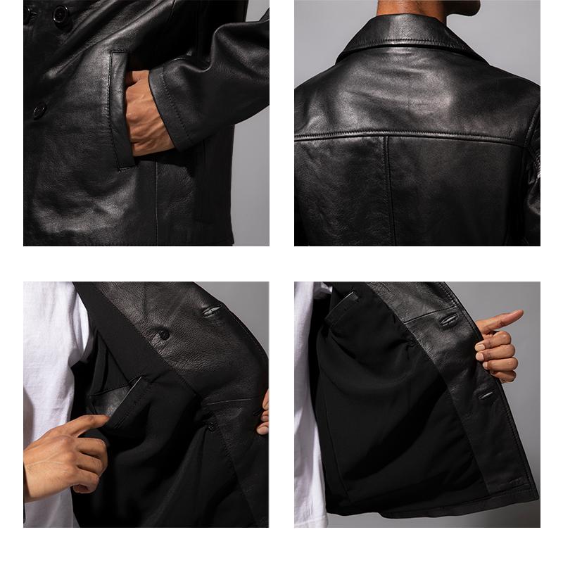 雰囲気系 80's 古着 本革レザー ボンバーJKT 黒 G1 A2 L エイジドレザーボンバージャケット N4864