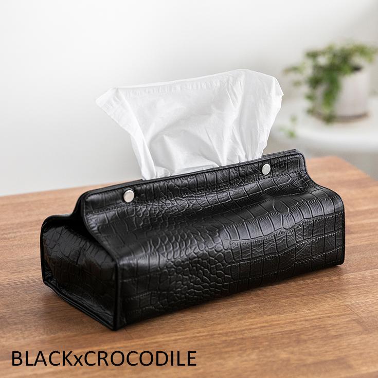 Liugoo Leathers LIUGOO 本革 ティッシュカバー 男女兼用 リューグー