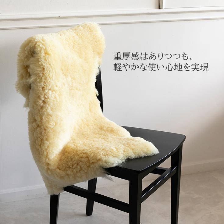 Liugoo Leathers 【50%OFFクーポン】LIUGOO 本革 ムートンラグ 男女