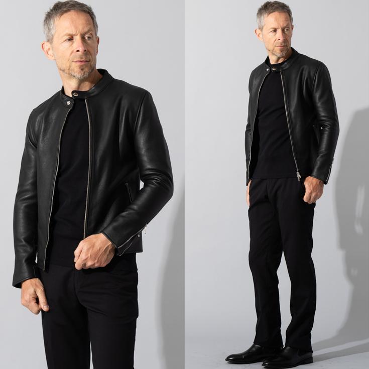 Liugoo Leathers LIUGOO PLUS 本革 シングルライダース