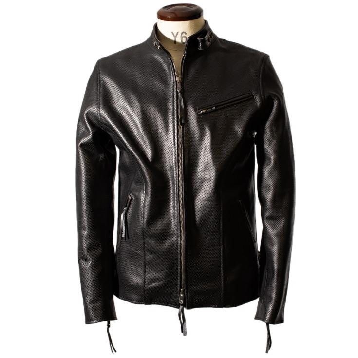 Liugoo Leathers 【50%OFFクーポン】Liugoo Leathers 本革 メッシュ