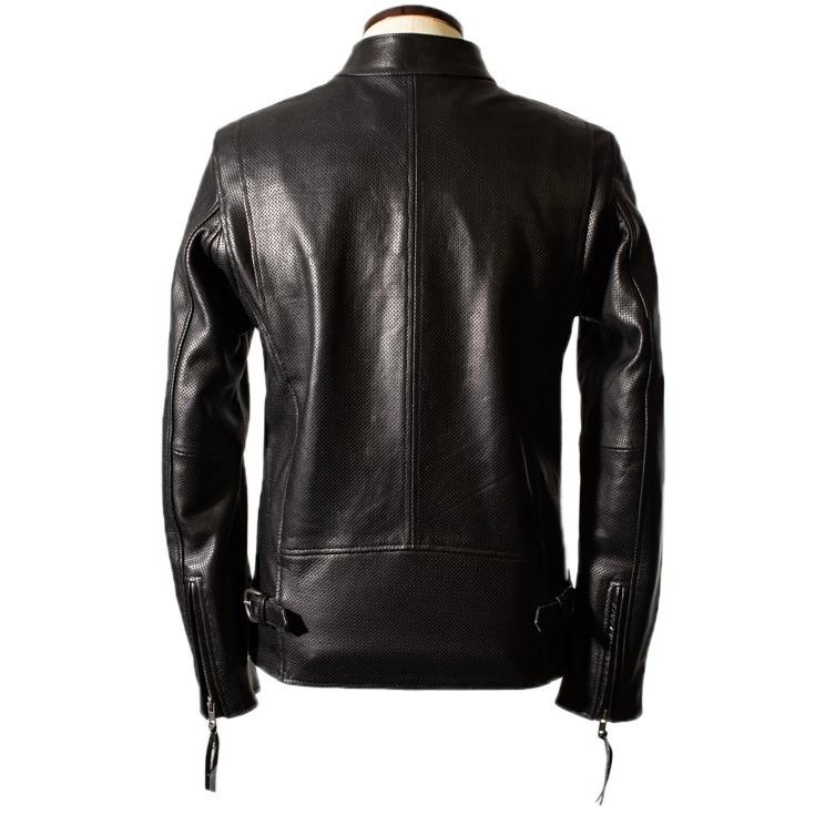 Liugoo Leathers 【50%OFFクーポン】Liugoo Leathers 本革 メッシュ