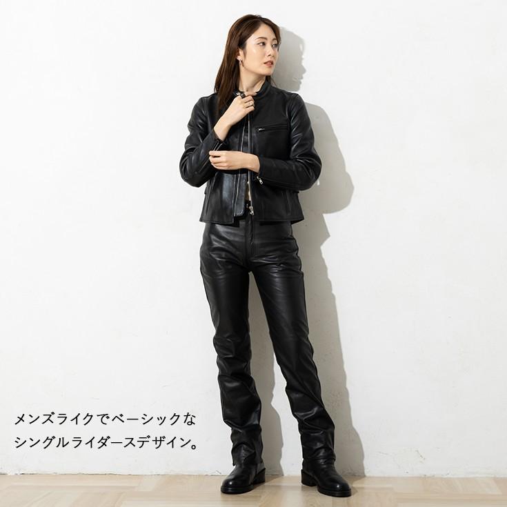 【新品】Liugooリューグー 本革　厚革 シングルライダース レディース XL Liugoo Leathers 【20周年記念10%OFFクーポン】LIUGOO 本革 シングル