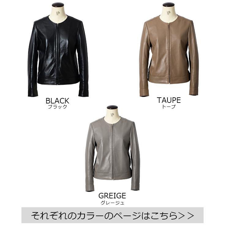 ​希少3L✨LIUGOO 本革 シングルライダースジャケット グレー リューグー LIUGOO 本革 ノーカラーシングルジャケット レディース リューグー