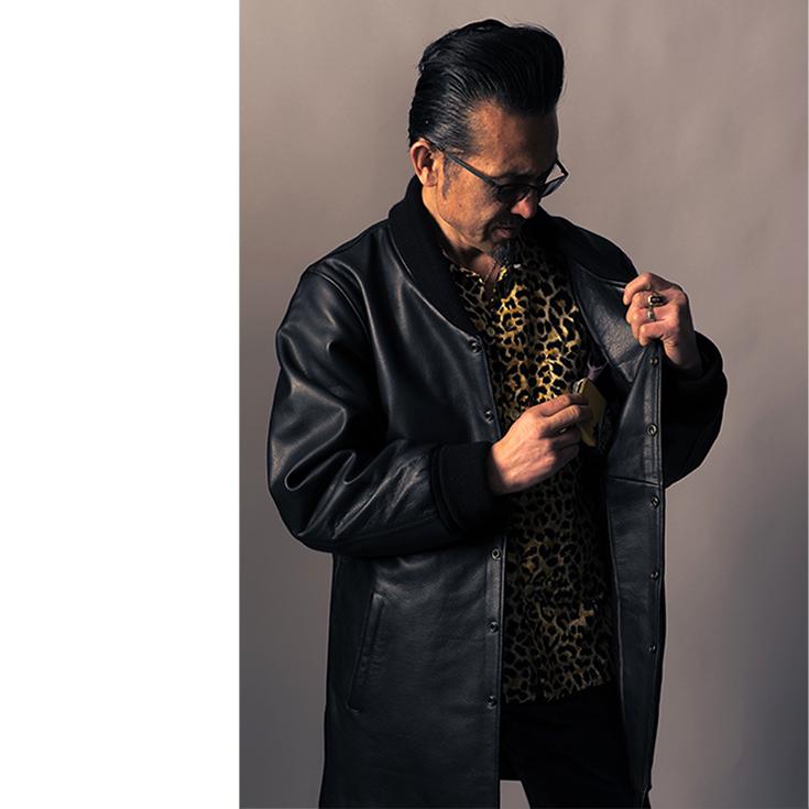 Liugoo Leathers 本革 レザーロングファラオコート メンズ