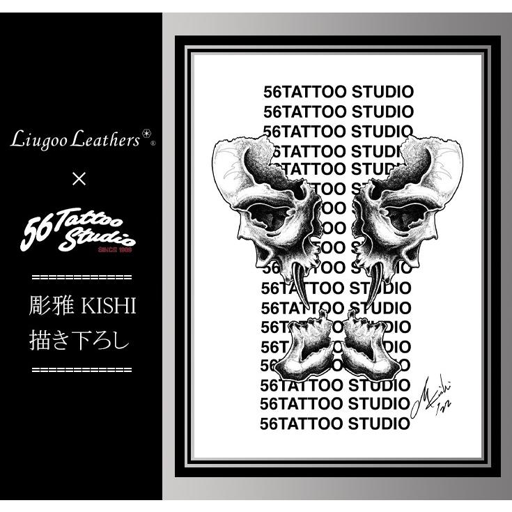 【30%OFFクーポン】Liugoo Leathers 本革 レザーロングファラオコート メンズ リューグーレザーズ COT56A  レザーファラオコート　ファラオジャケットの画像