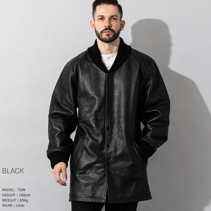 Liugoo Leathers 本革 ロングファラオコート メンズ リューグー Liugoo Leathers 本革 ロングファラオコート メンズ リューグー