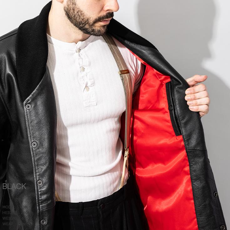 【30%OFFクーポン】Liugoo Leathers 本革 ロングファラオコート メンズ リューグーレザーズ COT24A  レザーコート ロングコートの画像