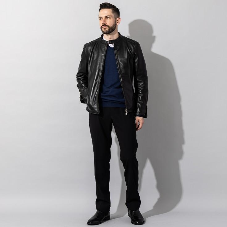 Liugoo Leathers 【20周年記念10%OFFクーポン】LIUGOO 本革 シングル