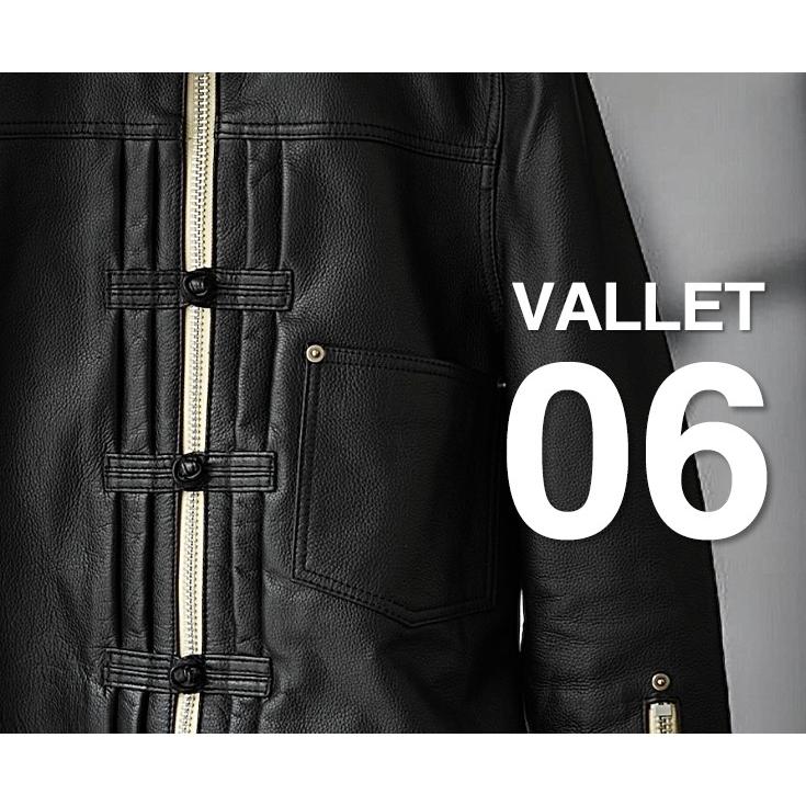 VaLLet 本革 レザージージャン メンズ ヴァレット VALLET06AN レザー