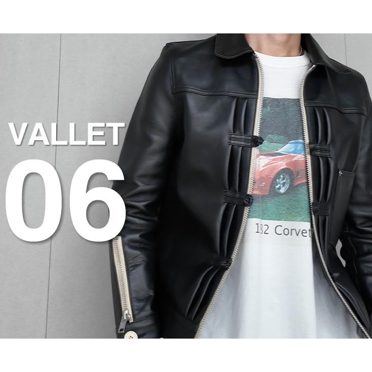 VaLLet 本革 レザージージャン メンズ ヴァレット VALLET06VG レザー