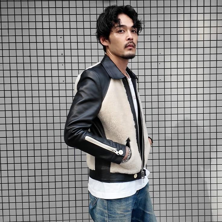 VaLLet 本革 グリズリージャケット メンズ ヴァレット VALLET05AN  レザージャケット グリズリージャケット |  | 06