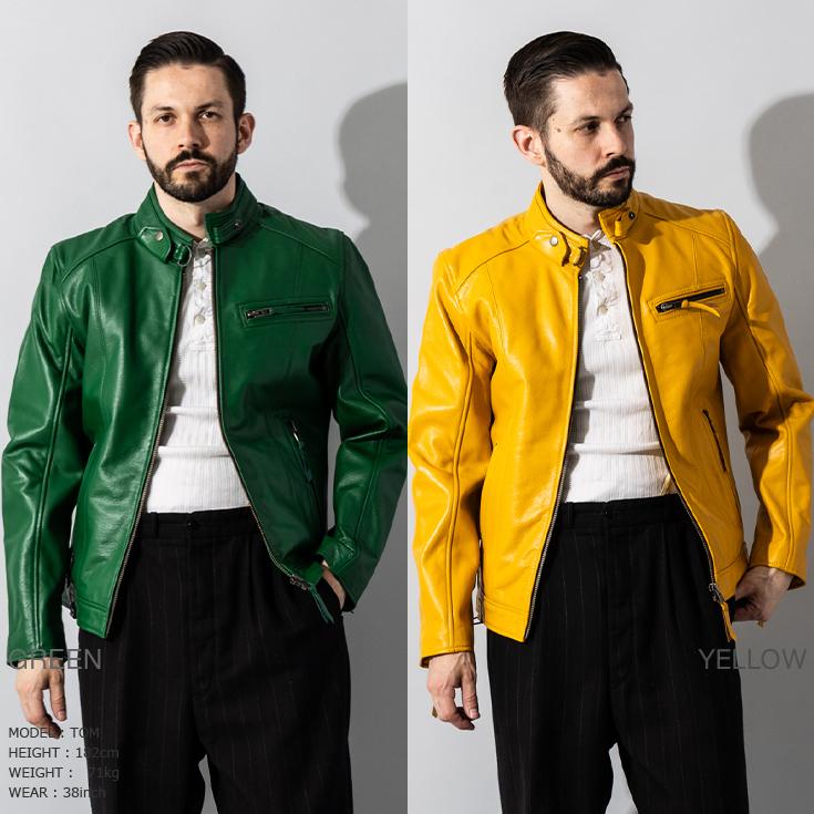 Liugoo Leathers 【50%OFFクーポン】Liugoo Leathers 本革 シングル
