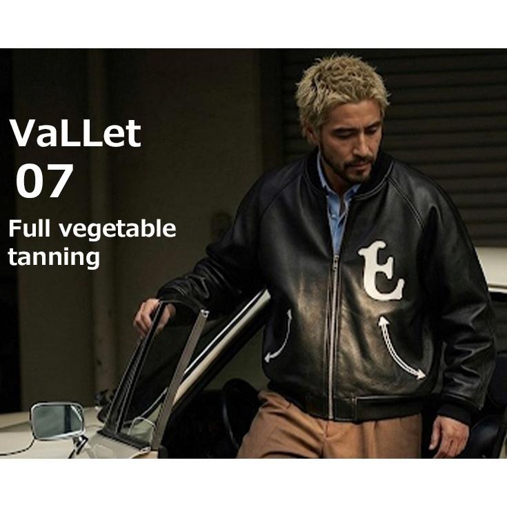 VaLLet 本革 レザースタジャン メンズ ヴァレット VALLET07VG レザー