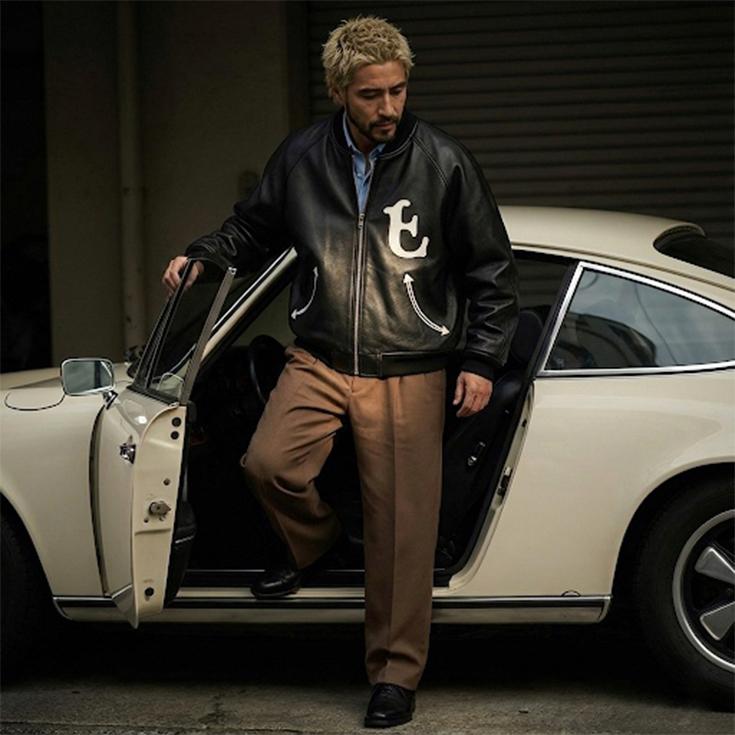 VaLLet 本革 レザースタジャン メンズ ヴァレット VALLET07VG  レザージャケット レザースタジャンの画像