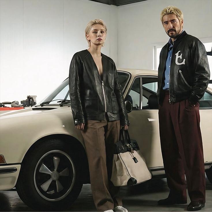 VaLLet 本革 レザースタジャン メンズ ヴァレット VALLET07VG  レザージャケット レザースタジャンの画像