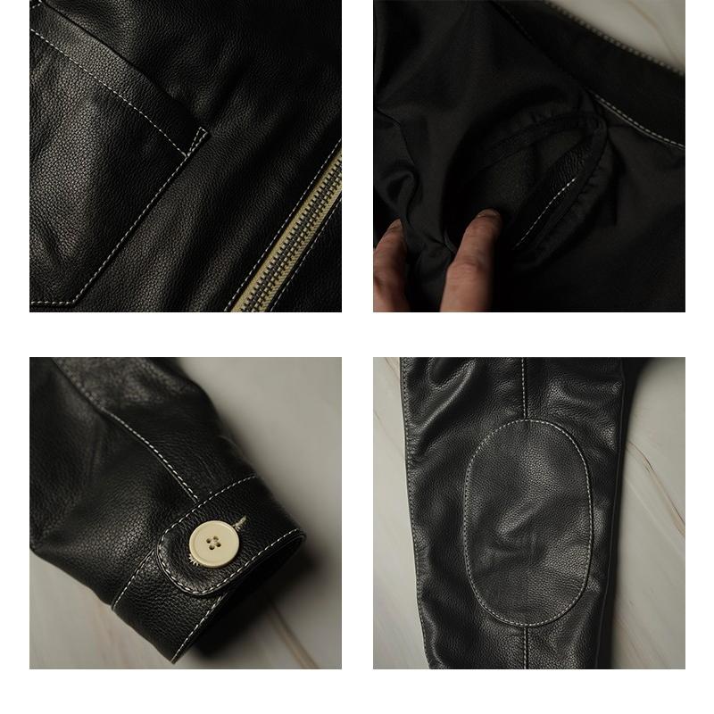 VaLLet 本革 レザーカーディガン メンズ ヴァレット VALLET08AN レザー