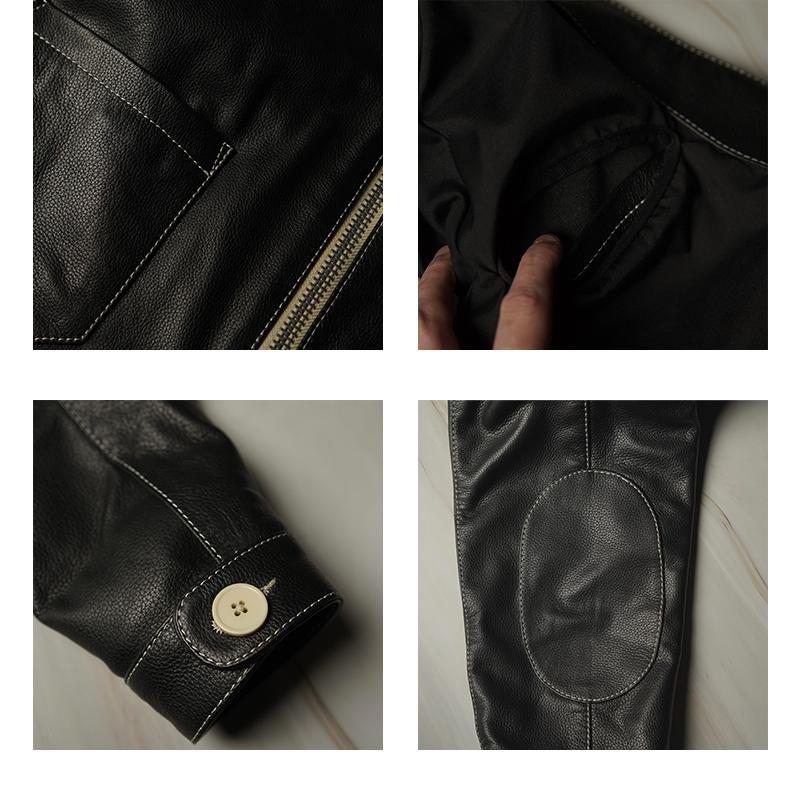 VaLLet 本革 レザーカーディガン メンズ ヴァレット VALLET08AN レザー