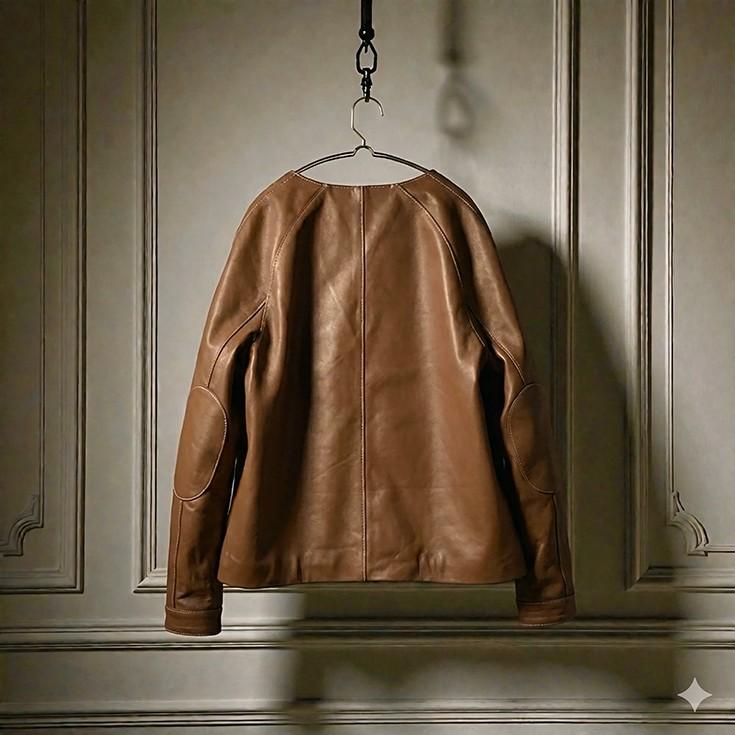 VaLLet 本革 レザーカーディガン メンズ ヴァレット VALLET08AN レザー