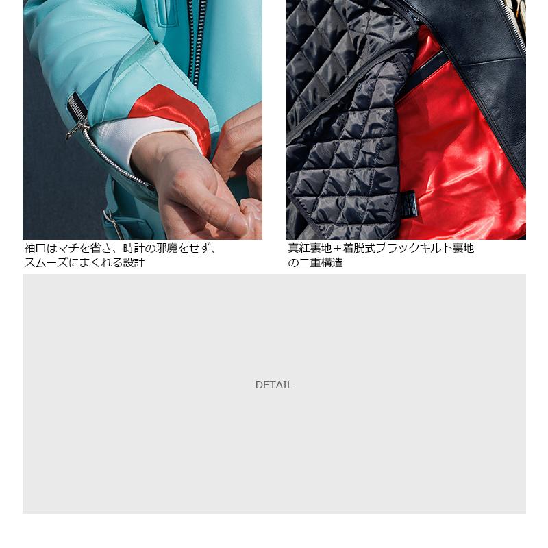 LIUGOO PLUS 本革 UKダブルライダースジャケット メンズ リューグープラス DRY18A  ライダースジャケット レザージャケットの画像