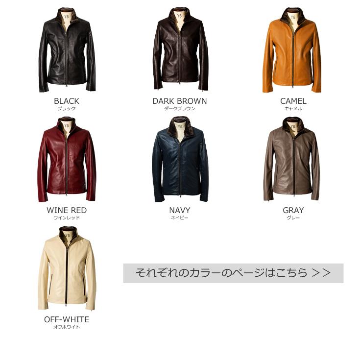 Liugoo Leathers LIUGOO 本革 襟ボアハイネックシングル Liugoo Leathers LIUGOO 本革 襟ボアハイネックシングル