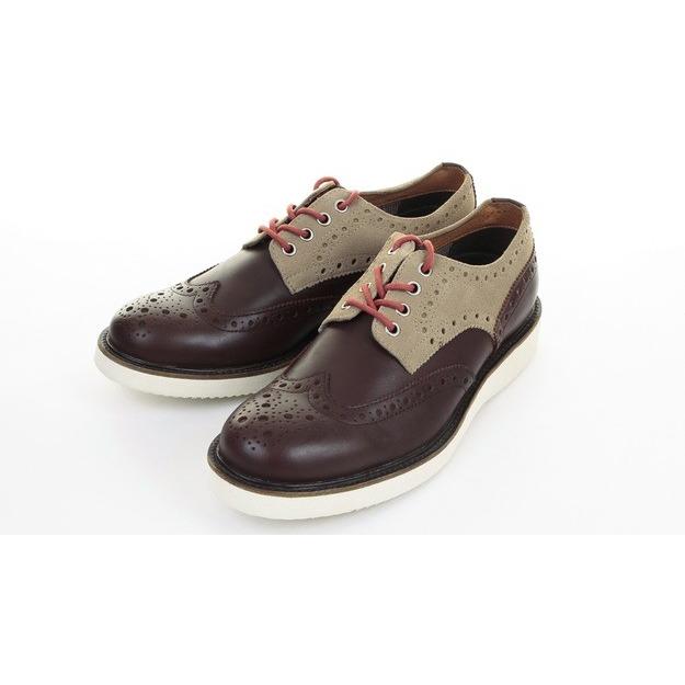 ウイングチップコンビシューズ メンズ 本革 デデスケン 革靴 本革シューズ 本革ブーツ レザーブーツ シークレットシューズ ブーツ スニーカー サンダル N1644 01 本革レザージャケットのリューグー 通販 Yahoo ショッピング