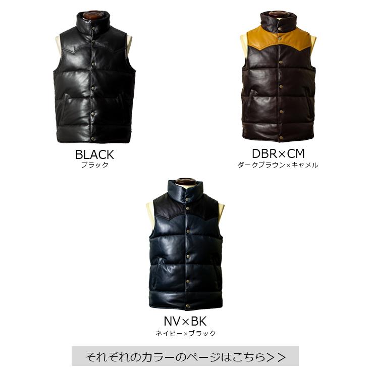 Liugoo Leathers LIUGOO 本革 レザーダウンベスト メンズ Liugoo Leathers LIUGOO 本革 レザーダウンベスト メンズ