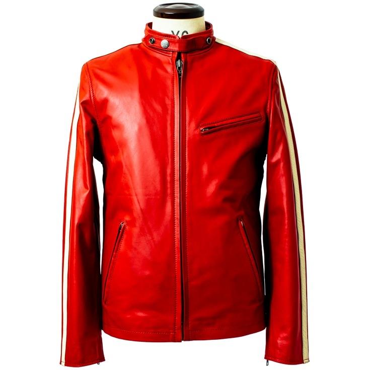 Liugoo Leathers シングルライダース 牛革 脱着ライナー 赤 M 楽天市場】Liugoo Leathers 本革 メッシュレザー 2ライン