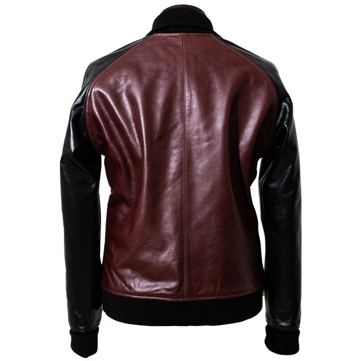 editionレザースタジャン Liugoo Leathers 本革 レザ-バイカースタジャン メンズ