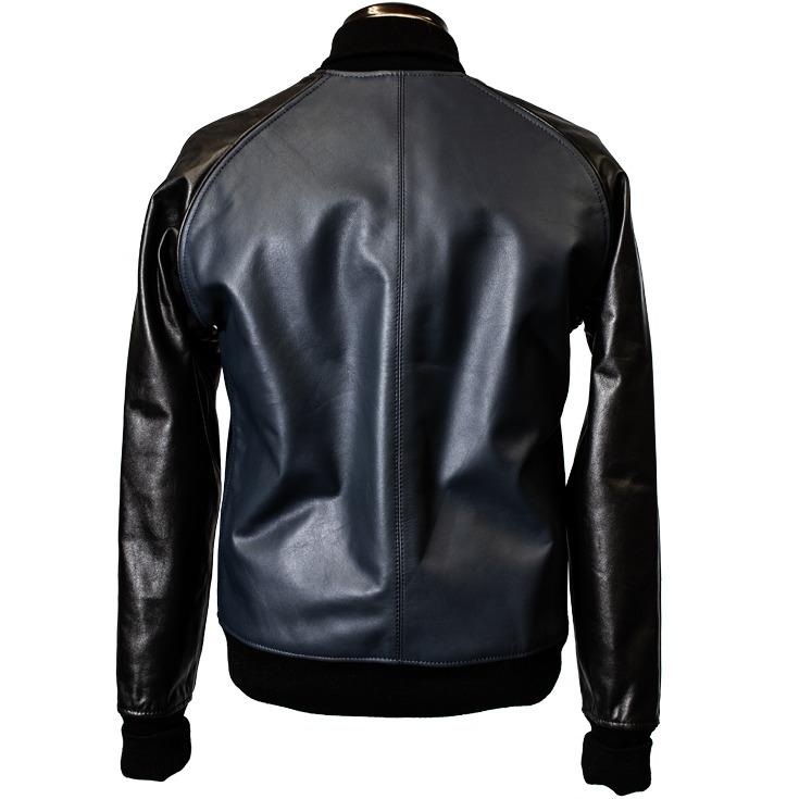 Liugoo Leathers 本革 レザ-バイカースタジャン メンズ リューグーレザーズ SRR01C 