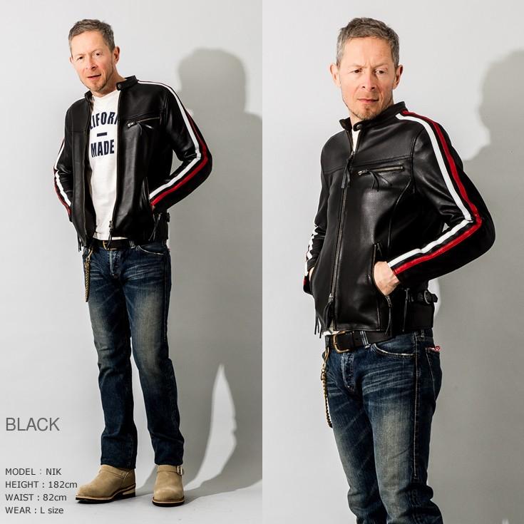 Liugoo Leathers 本革 メッシュレザー 2ラインシングルライダースジャケット メンズ リューグーレザーズ SRS04B シングルライダース ライダースジャケット 黒 :twimjks-n0003-wh02:本革レザージャケットのリューグー - 通販 - Yahoo!ショッピング Liugoo Leathers 本革 メッシュレザー 2ラインシングルライダースジャケット メンズ リューグーレザーズ SRS04B シングルライダース ライダースジャケット 黒 :twimjks-n0003-wh02:本革レザージャケットのリューグー - 通販 - Yahoo!ショッピング