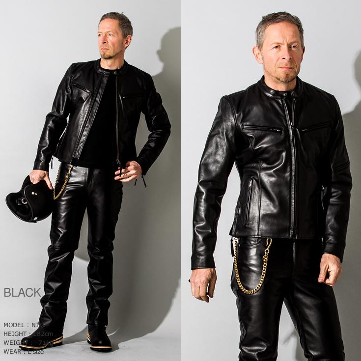 Liugoo Leathers 本革 高機能防寒仕様シングルライダースジャケット Liugoo Leathers 本革 高機能防寒仕様シングルライダース