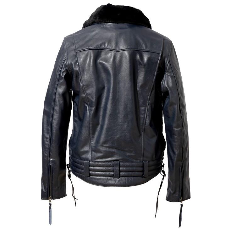 10/31まで10%OFFクーポン】Liugoo Leathers 本革 高機能防寒仕様襟ボア